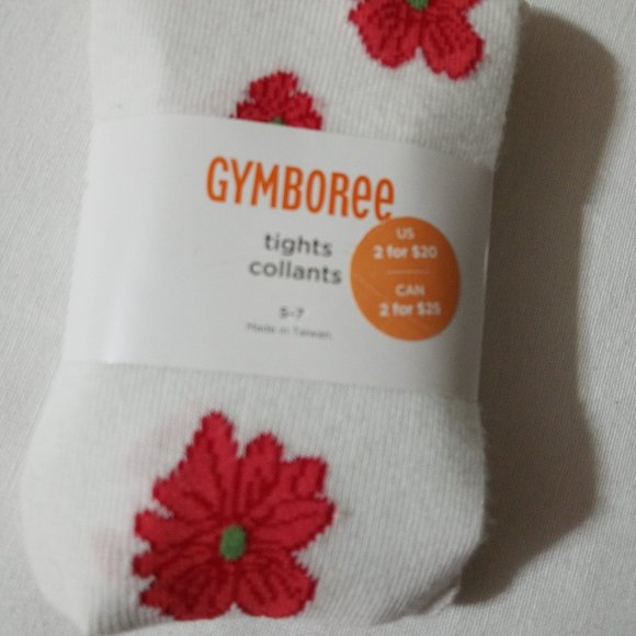 Gymboree Burst of Spring 2011 Size 5-7 Tights NWT - Picture 1 of 3
